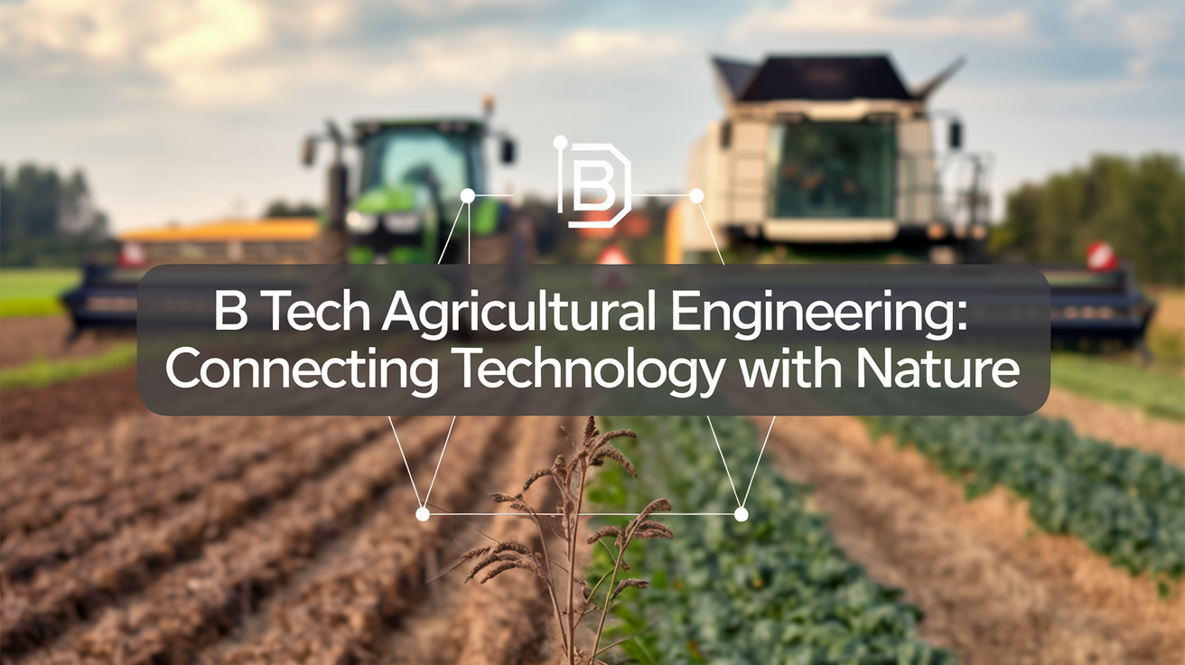 B Tech Agricultural Engineering: A Simple Guide for Future Students