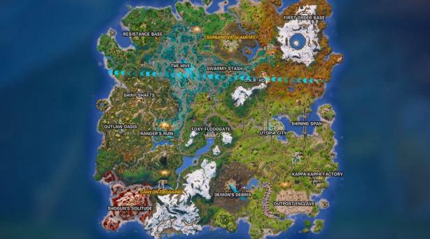Fortnite map