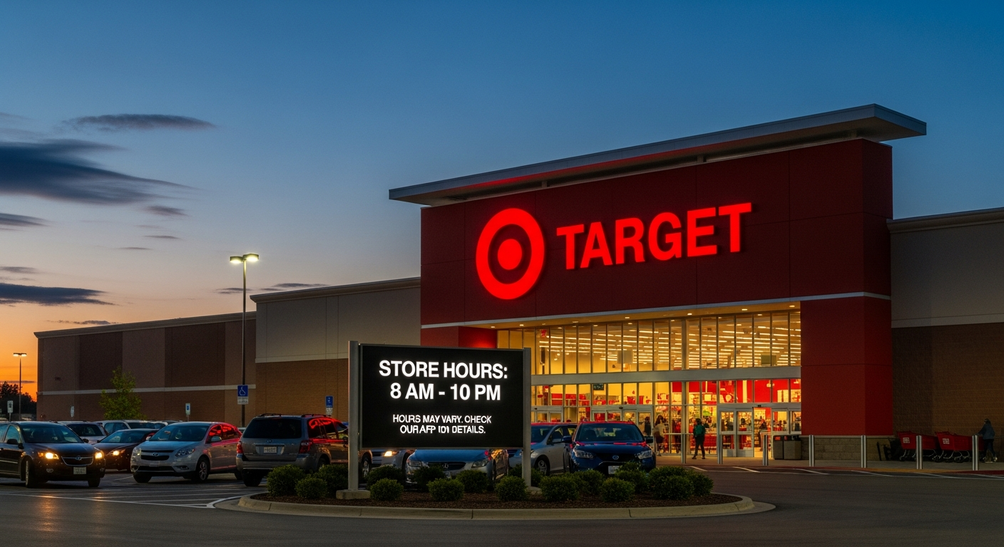 when does Target close