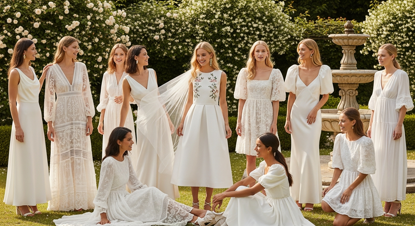 White dresses for women