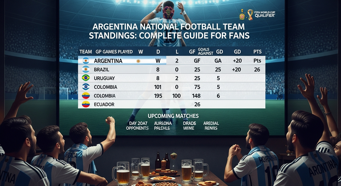 Argentina national football team standings