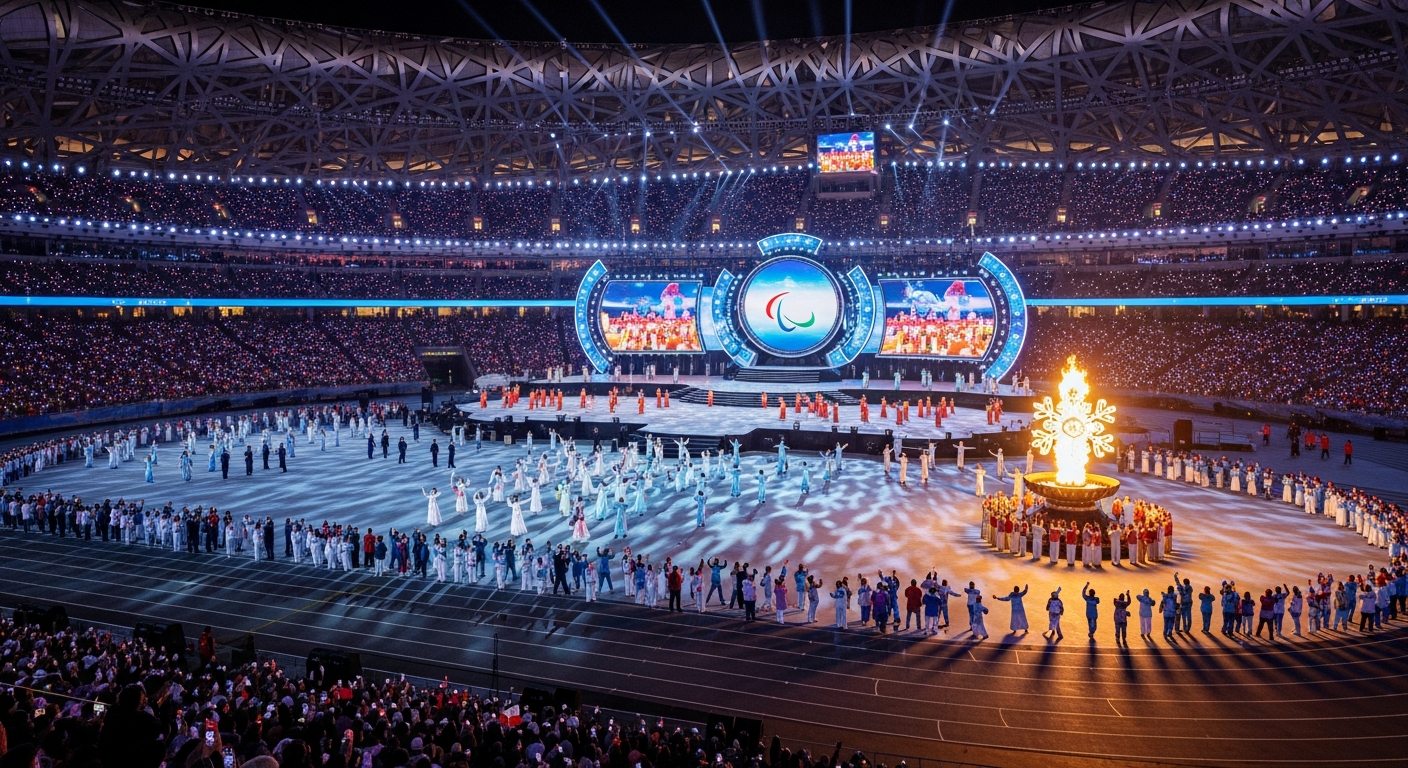 A 2022. évi téli paralimpia megnyitó ceremóniája