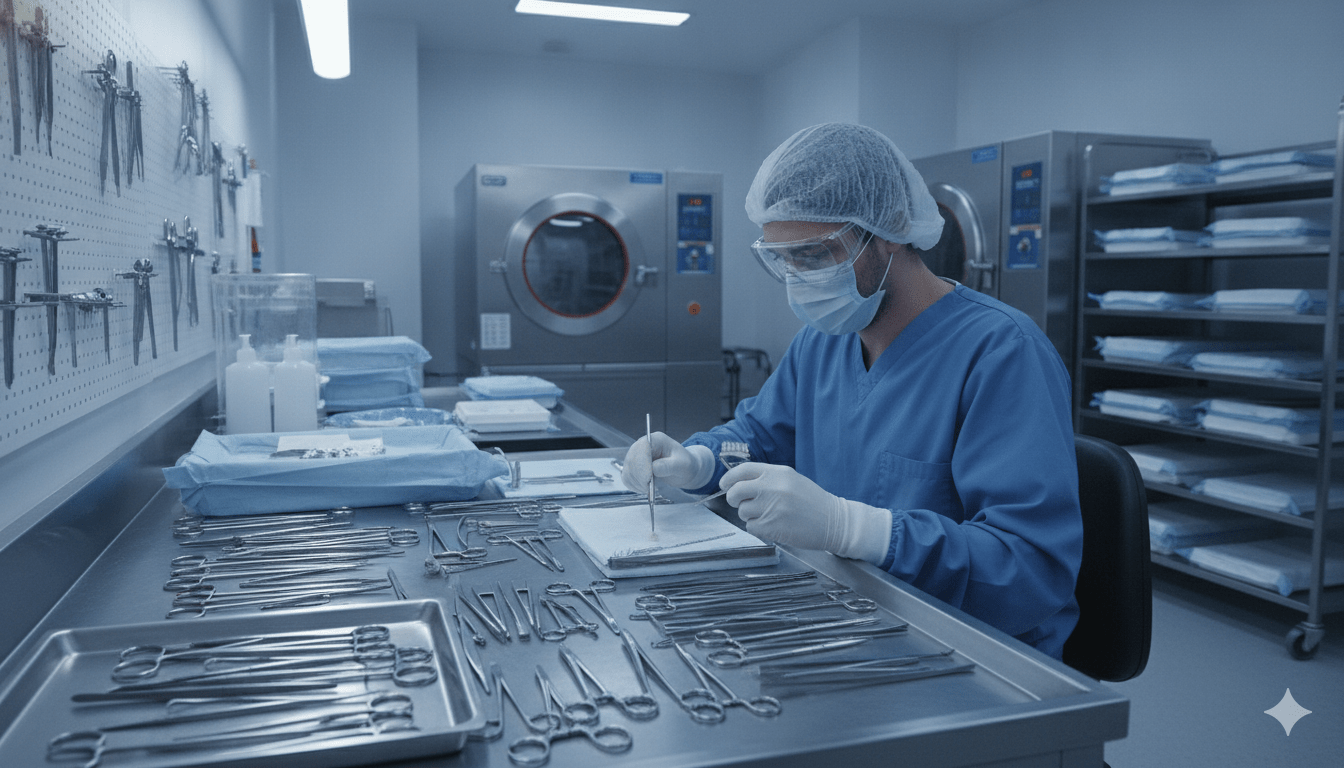 sterile processing tech