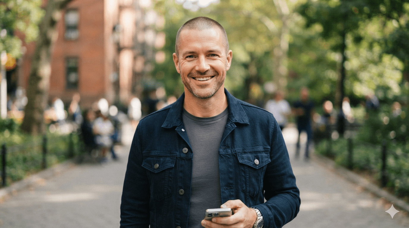 Buzz Cut for Balding Men