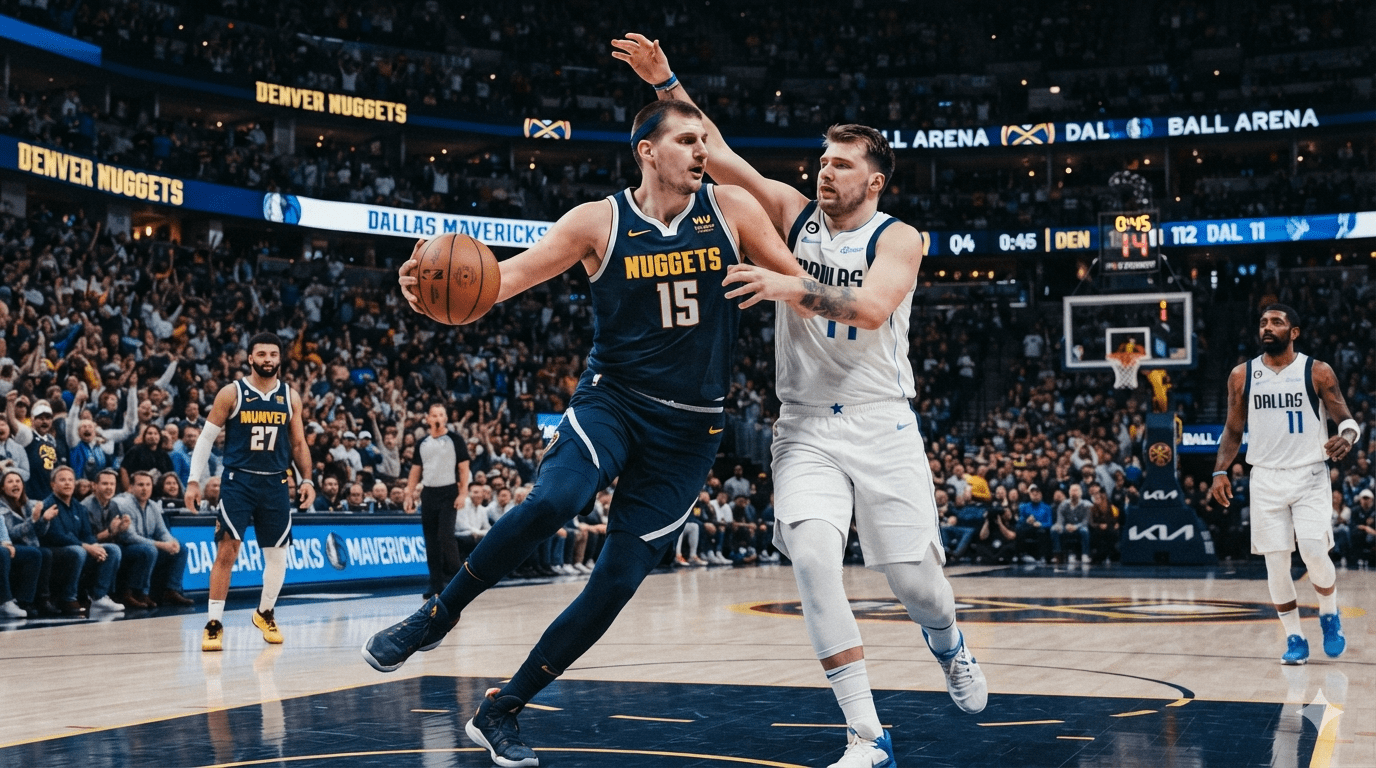Denver Nuggets vs Dallas Mavericks match player stats